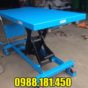Bàn nâng thủy lực 1500kg nâng cao 1m nhập khẩu