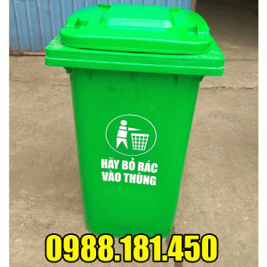 Thùng rác nhựa 240 lít