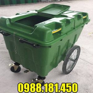 Thùng rác nhựa 400 lít