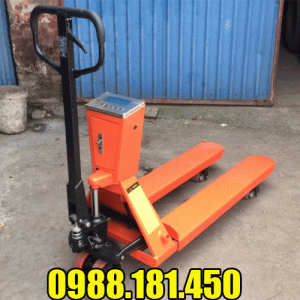 Xe nâng tay gắn cân 2.5 tấn