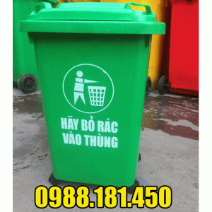 Thùng rác nhựa 60 lít