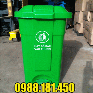 thùng rác nhựa 70 lít