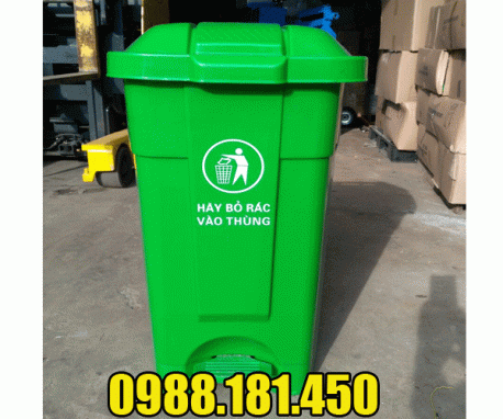 thùng rác nhựa 70 lít