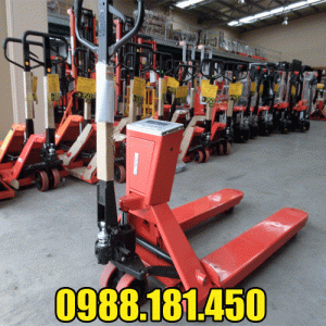 Xe nâng tay gắn cân 2 tấn