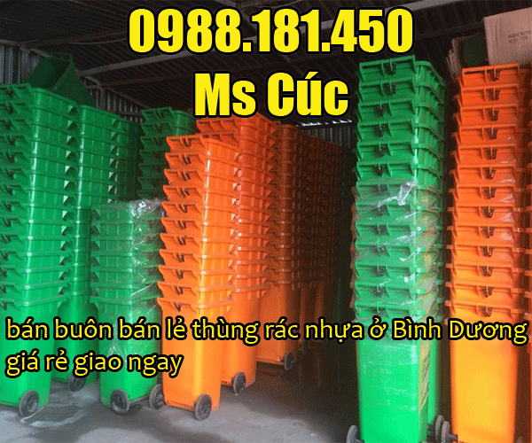 địa chỉ bán thùng rác nhựa ở bình dương