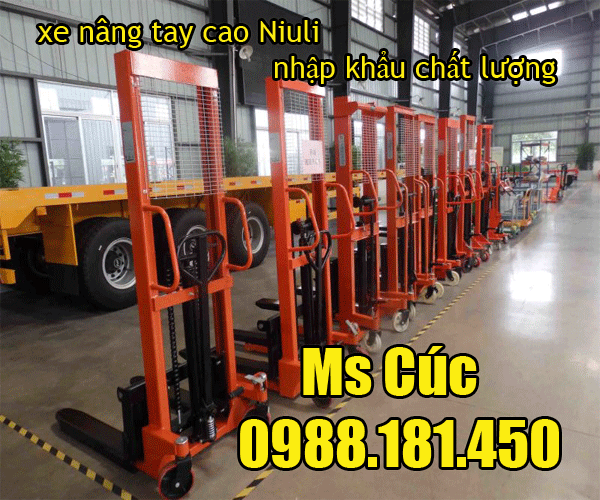 xe nâng tay cao niuli giá rẻ
