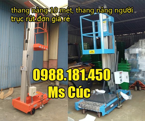 thang nâng 10m giá rẻ