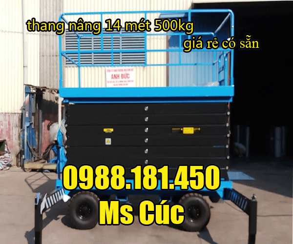 thang nâng 14 mét giá rẻ