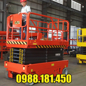 Xe nâng người cắt kéo 10m