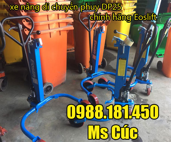 xe nâng phuy dp25 eoslift