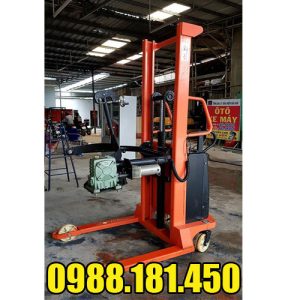 Xe nâng phuy điện 350kg 2.5m