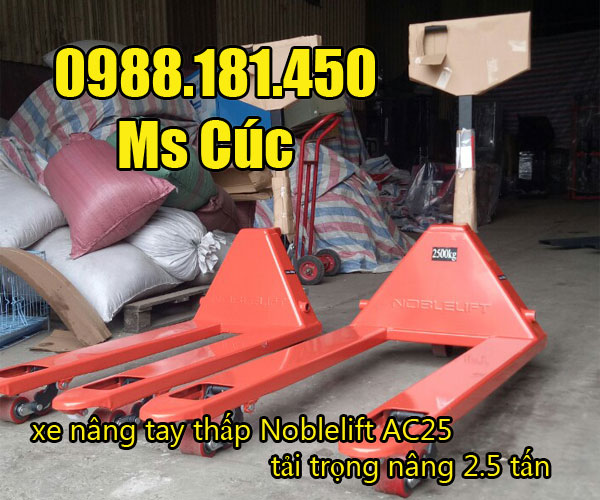 xe nâng tay noblelift ac25 nhập khẩu