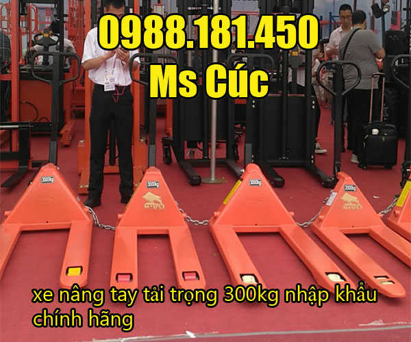 xe nâng tay tải trọng 3000kg nhập khẩu