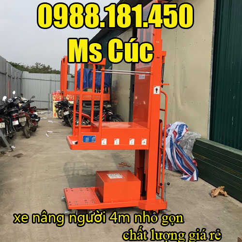 xe nâng người 4m giá rẻ