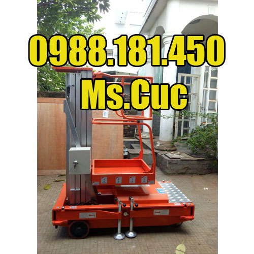 Thang nâng người trục đơn 6m